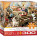Living Room Pups 300 Piece Jigsaw Puzzle Eurographics - for just $17.99! 