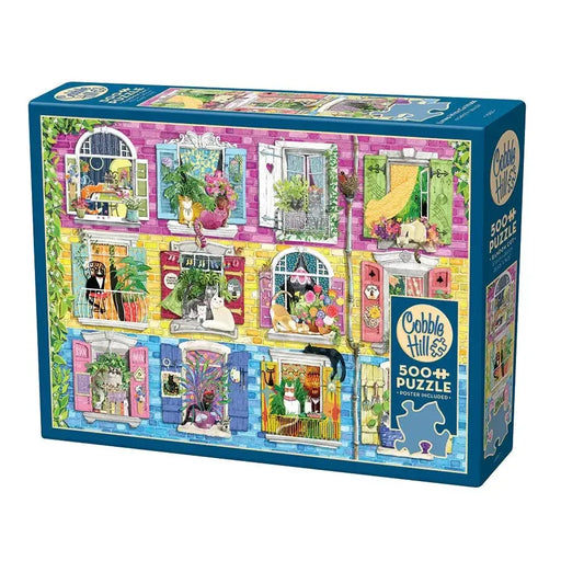 Living with Catitude 500 Piece Jigsaw Puzzle Cobble Hill - for just $18.99! 