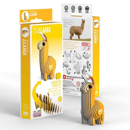 Llama 3D Cardboard Model Kit Eugy - for just $11.99! 