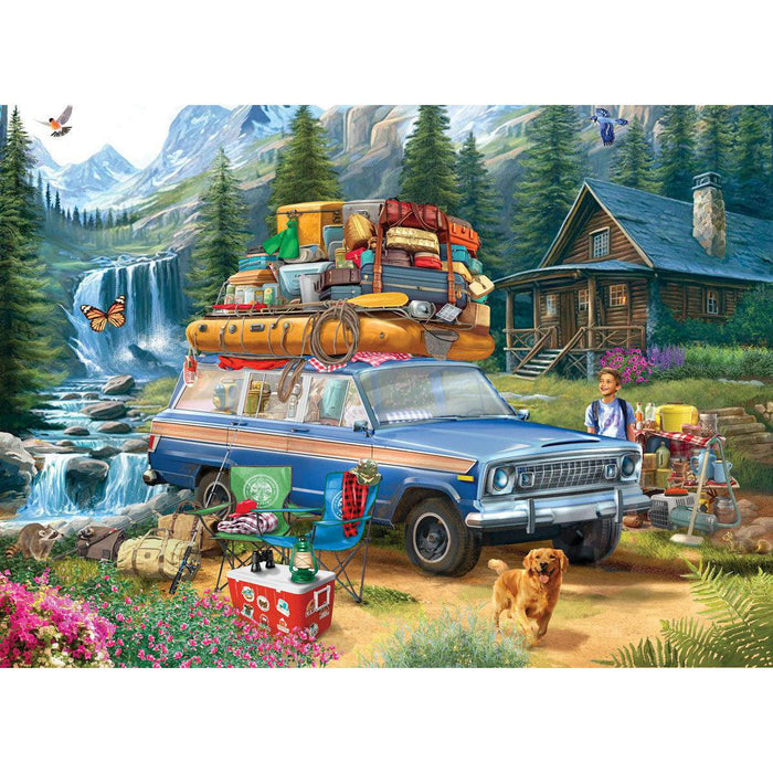 Loading the Jeep Wagoneer 1000 Piece Jigsaw Puzzle Eurographics - for just $19.99! 