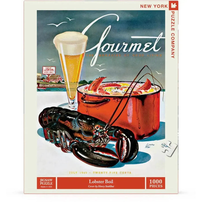 Lobster Boil 1000 Piece Jigsaw Puzzle NYPC - for just $28.99! 