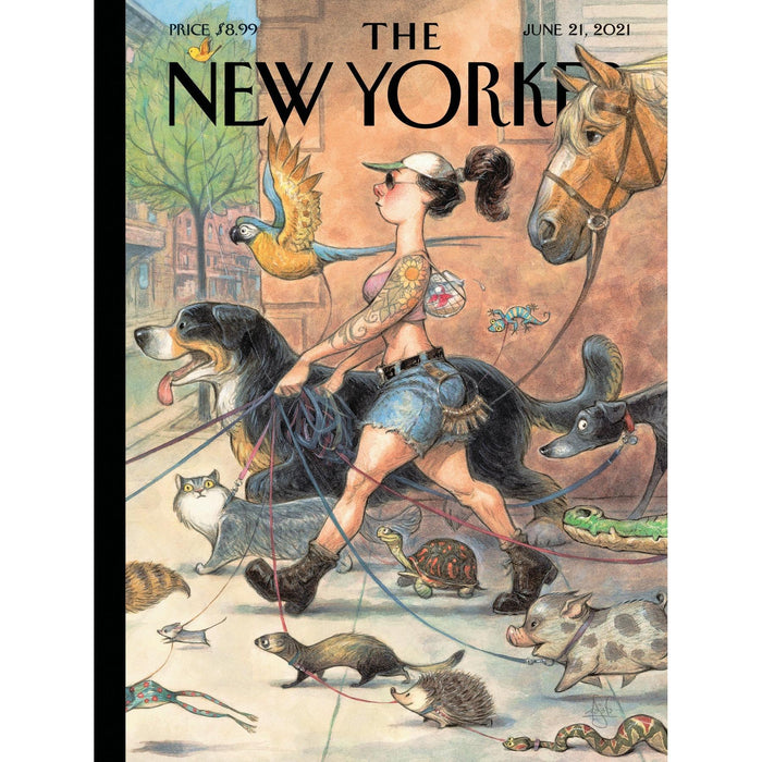 Local Fauna The New Yorker 1500 Piece Jigsaw Puzzle NYPC - for just $35.99! 