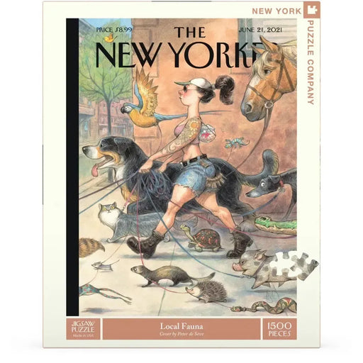 Local Fauna The New Yorker 1500 Piece Jigsaw Puzzle NYPC - for just $35.99! 