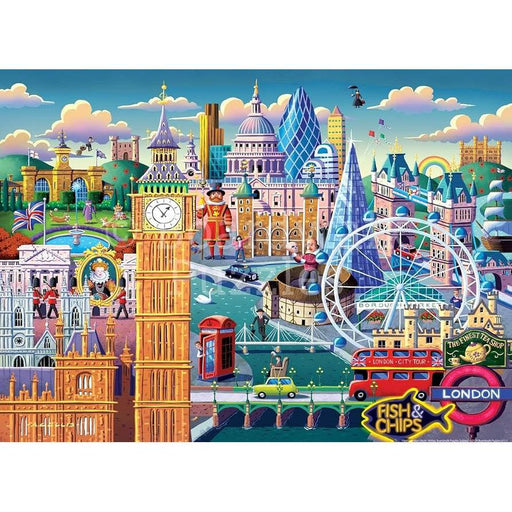 London 1000 Piece Jigsaw Puzzle Boardwalk - for just $23.99! 