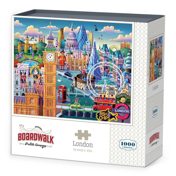 London 1000 Piece Jigsaw Puzzle Boardwalk - for just $23.99! 