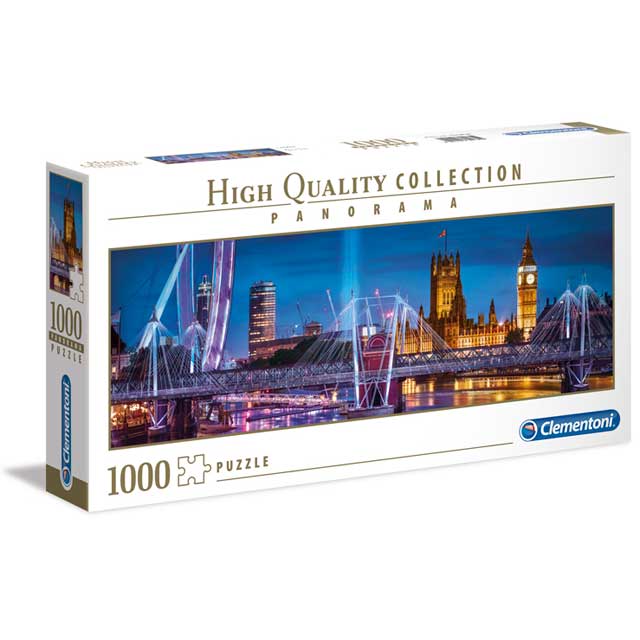 London 1000 Piece Panoramic Jigsaw Puzzle Clementoni - for just $24.99! 