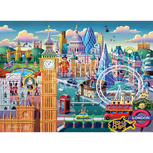 London 210 Piece Jigsaw Puzzle Boardwalk - for just $11.99! 