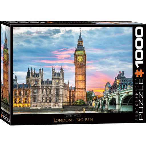 London Big Ben 1000 Piece Jigsaw Puzzle Eurographics - for just $19.99! 