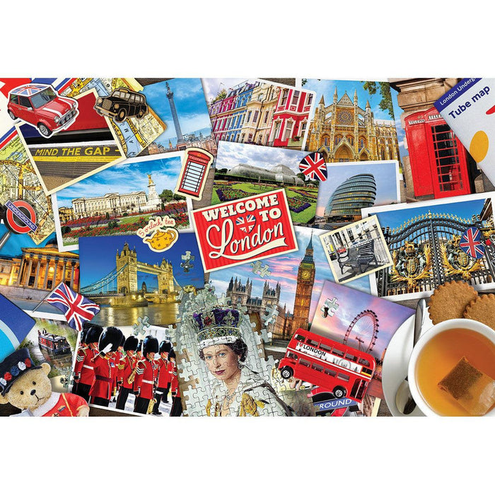 London Bus 550 Piece Jigsaw Puzzle in Tin Eurographics - for just $23.99! 