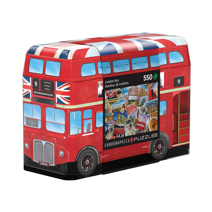 London Bus 550 Piece Jigsaw Puzzle in Tin Eurographics - for just $24.99! 
