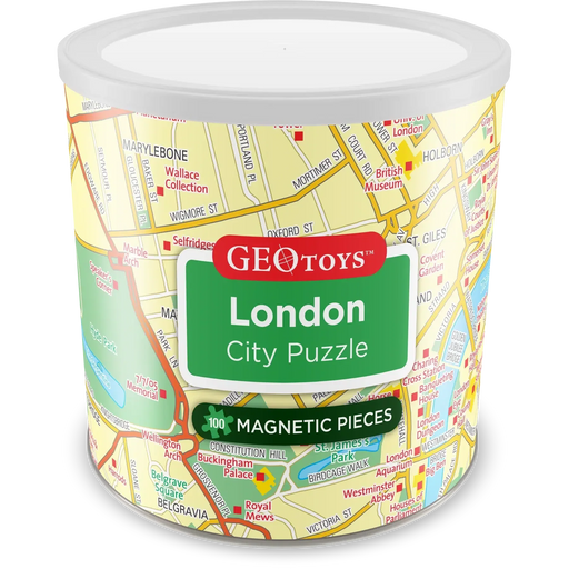 London City 100 Piece Magnetic Jigsaw Puzzle Geotoys - for just $11.99! 