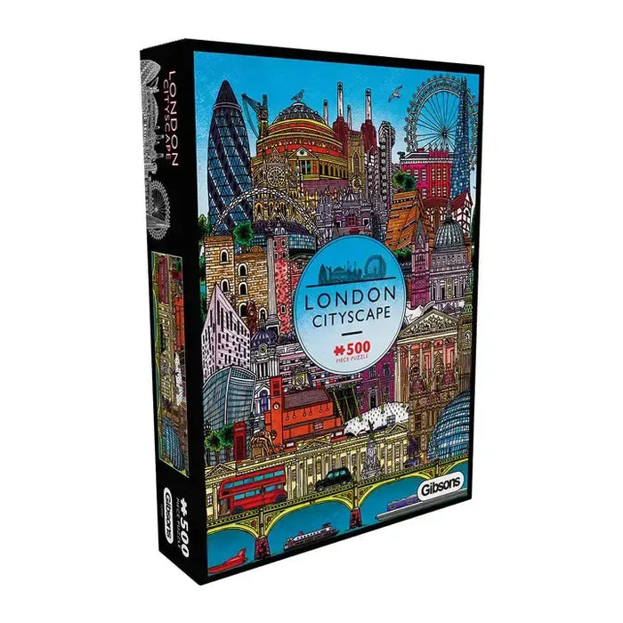 London Cityscape 500 Piece Jigsaw Puzzle Gibsons - for just $19.99! 