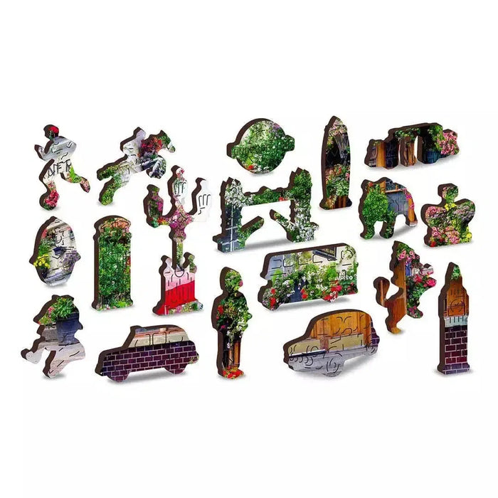 London Pub 150 Piece Wood Jigsaw Puzzle Wooden City - for just $19.99! 