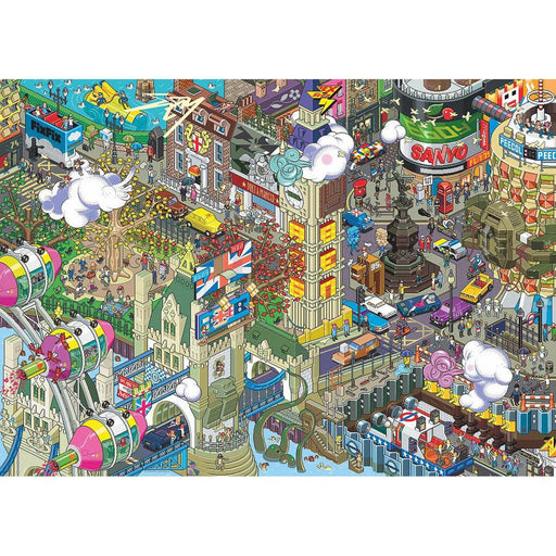 London Quest Pixorama 1000 Piece Jigsaw Puzzle Heye - for just $29.99! 
