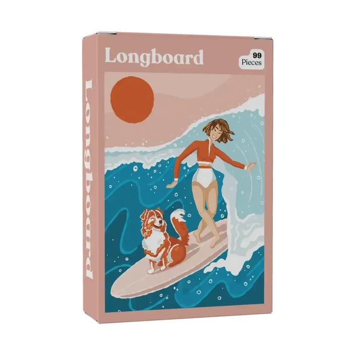 Longboard 99 Piece Mini Jigsaw Puzzle Puzzledly - for just $9.99! 