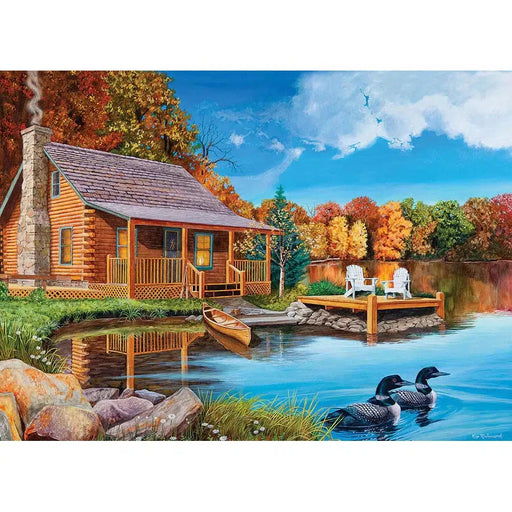 Loon Lake 500 Piece Jigsaw Puzzle Cobble Hill - for just $17.99! 