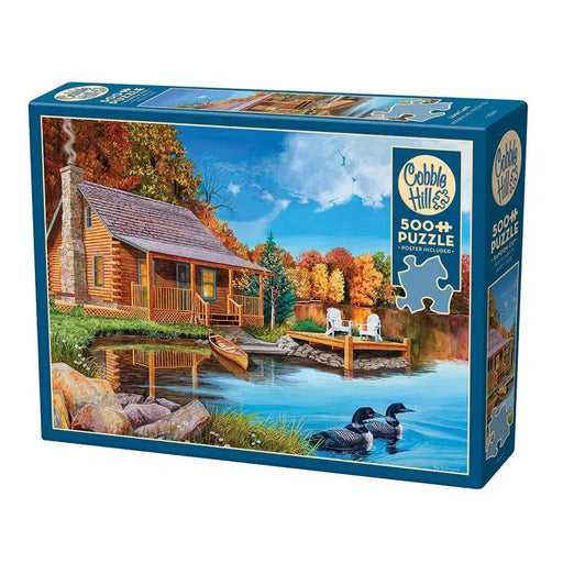 Loon Lake 500 Piece Jigsaw Puzzle Cobble Hill - for just $17.99! 