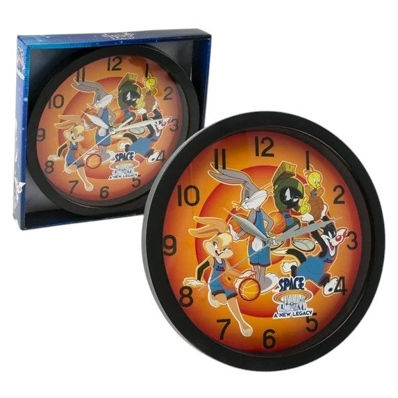 Looney Tunes Space Jam Characters Print 9 3/4 Wall Clock - for just $16.99! 