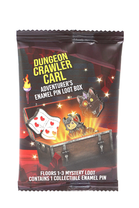 Foam Brain Games: Enamel Pin - Dungeon Crawler Carl - Adventurer's Pin Mystery Loot: Floors 1-3 - for just $12! 