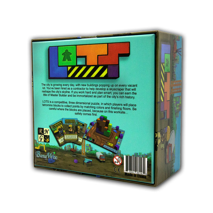 LOTS: A Competitive Tower Building Game - for just $25! 