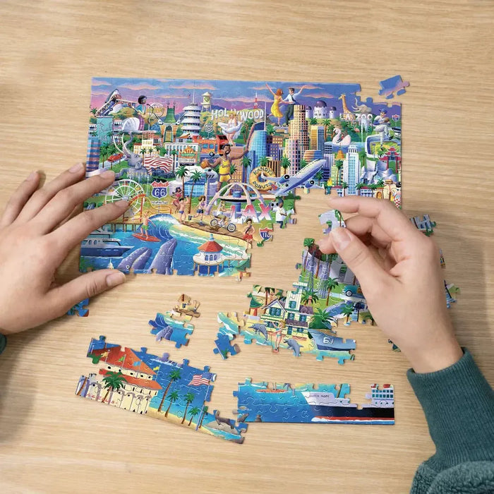 Los Angeles 210 Piece Jigsaw Puzzle Boardwalk - for just $11.99! 