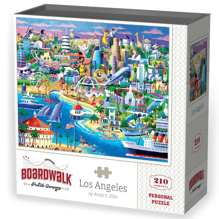 Los Angeles 210 Piece Jigsaw Puzzle Boardwalk - for just $11.99! 