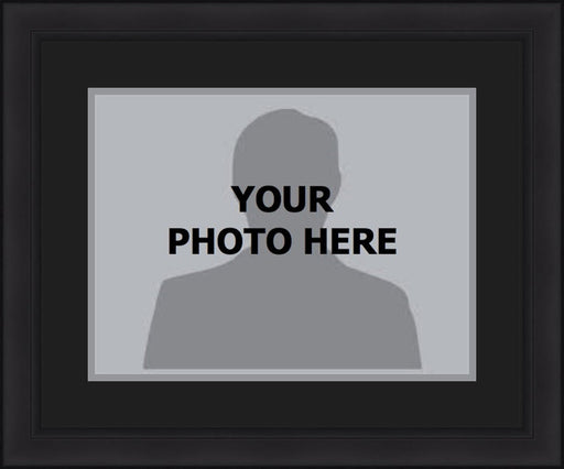 NHL Hockey Photo Picture Frame Kit - Los Angeles Kings (Black Matting, Silver Trim) - for just $29.99! 