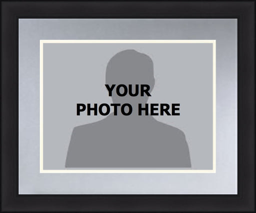 NHL Hockey Photo Picture Frame Kit - Los Angeles Kings (Silver Matting, White Trim) - for just $29.99! 