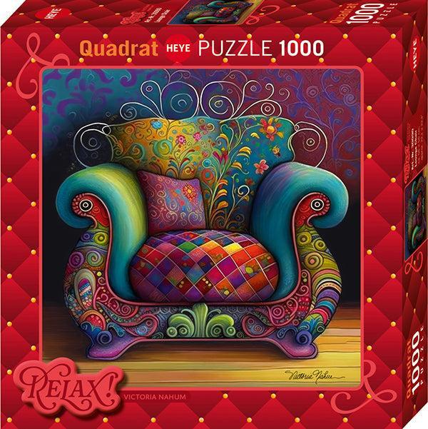 Lounge Chair Relax 1000 Piece Jigsaw Puzzle Heye - for just $29.99! 