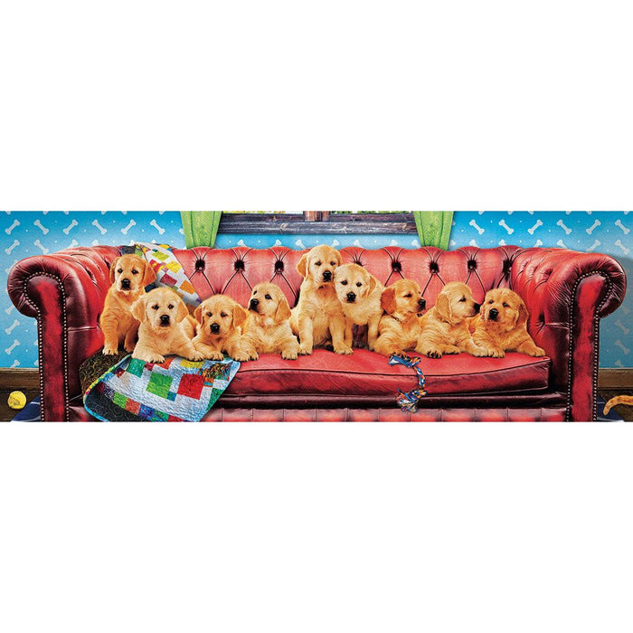 Lounging Labs 1000 Piece Panoramic Jigsaw Puzzle Eurographics - for just $19.99! 