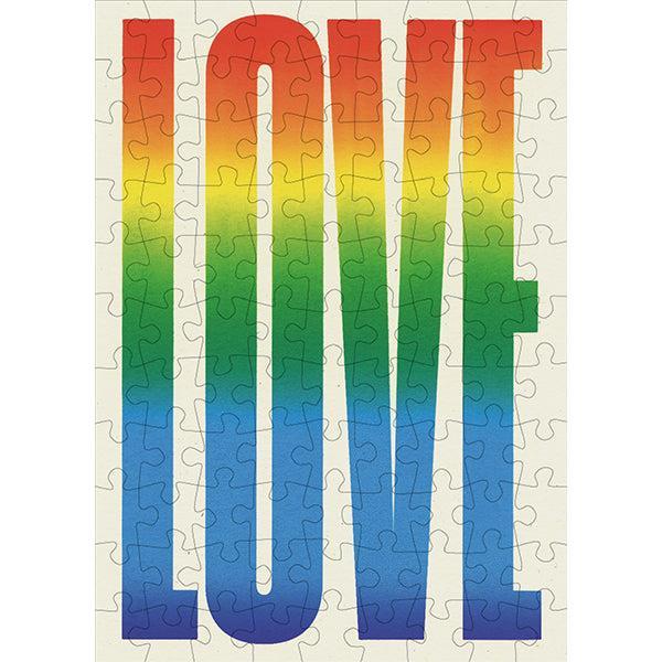 Love 99 Piece Mini Jigsaw Puzzle Happily - for just $11.99! 