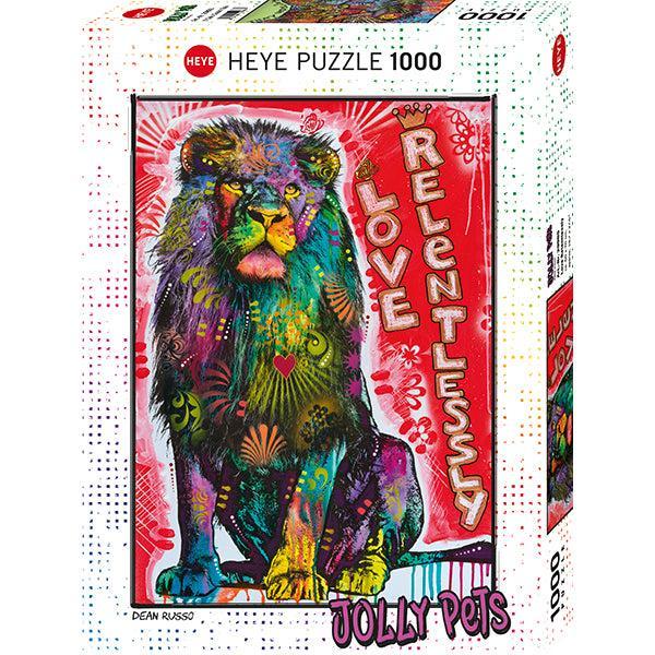 Love Relentlessly Jolly Pets 1000 Piece Jigsaw Puzzle Heye - for just $29.99! 