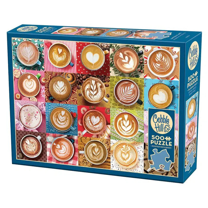 Love You a Latte 500 Piece Jigsaw Puzzle Cobble Hill - for just $17.99! 