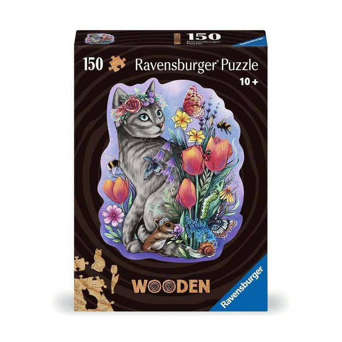 Lovely Cat 150 Piece Wood Jigsaw Puzzle Ravensburger - for just $29.99! 