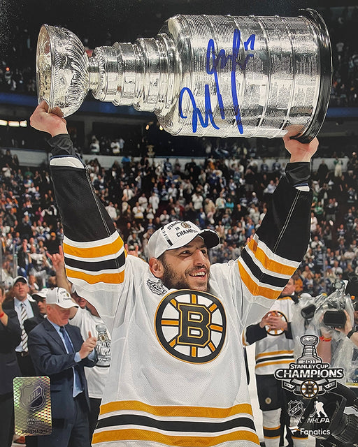 Milan Lucic 2011 Stanley Cup Boston Bruins Autographed 8" x 10" Hockey Photo - for just $29! 