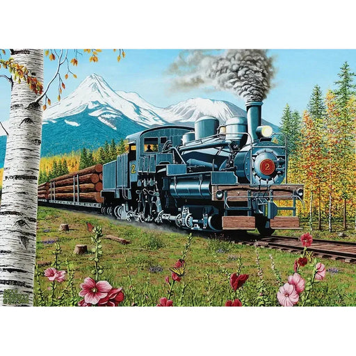 Lumbering Along 1000 Piece Jigsaw Puzzle Cobble Hill - for just $19.99! 
