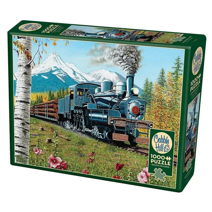 Lumbering Along 1000 Piece Jigsaw Puzzle Cobble Hill - for just $20.99! 
