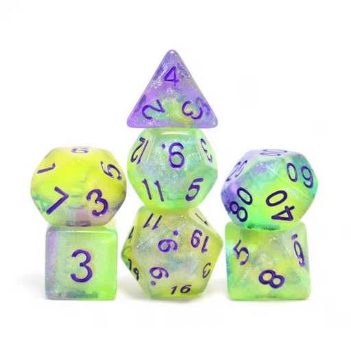 Luminescent Jellyfish RPG Dice Set - for just $13.99! 