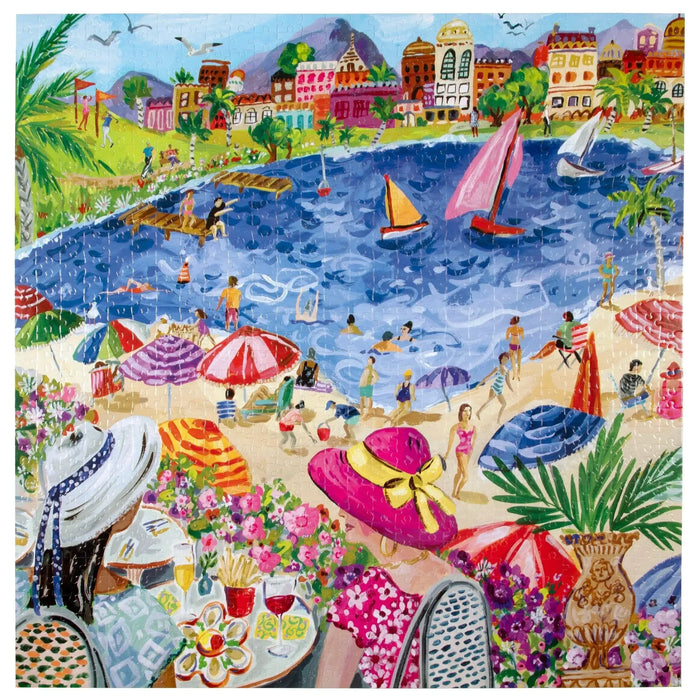 Lunch by the Sea 1000 Piece Jigsaw Puzzle eeBoo - for just $26.99! 