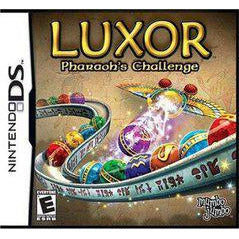 Front cover view of Luxor Pharaoh's Challenge - Nintendo DS