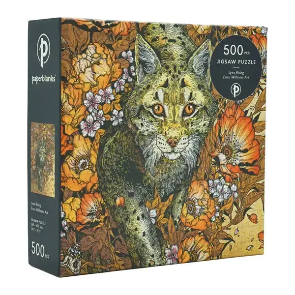 Lynx Rising 500 Piece Jigsaw Puzzle Paperblanks - for just $22.99! 