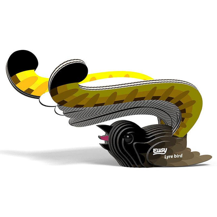 Lyre Bird 3D Cardboard Model Kit Eugy - for just $11.99! 