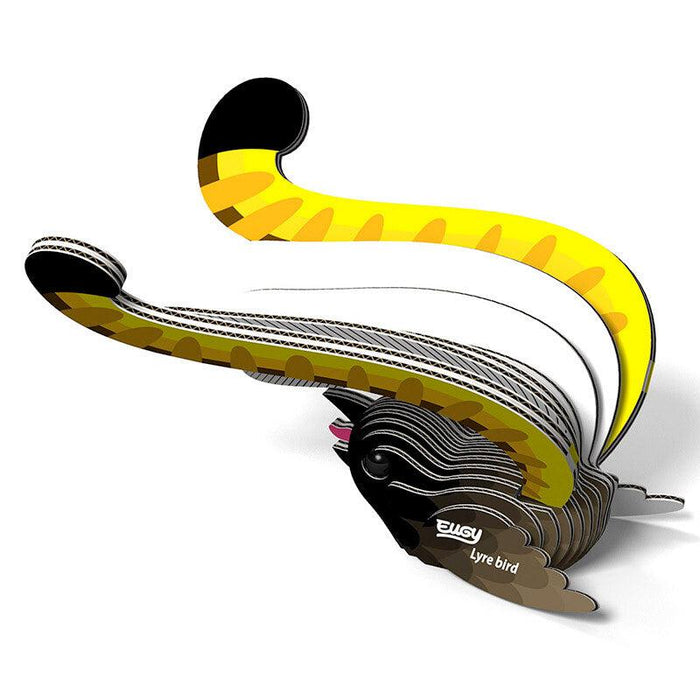 Lyre Bird 3D Cardboard Model Kit Eugy - for just $11.99! 