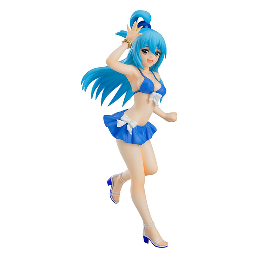 Good Smile Company: KonoSuba - POP UP PARADE Aqua (Swimsuit Ver.) - for just $39.99! 