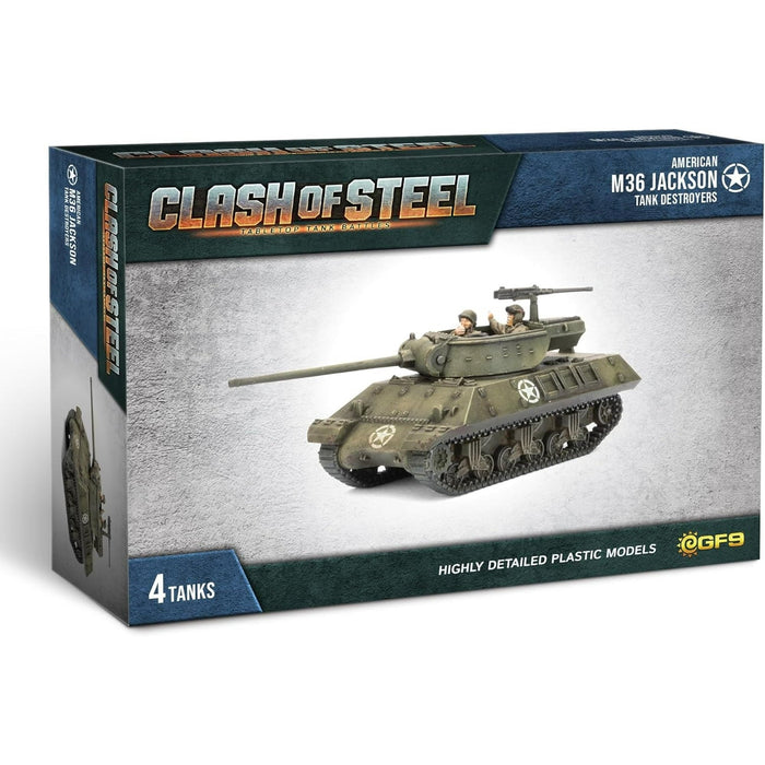 Clash of Steel - American: M36 Jackson Tank Destroyers - for just $40! 