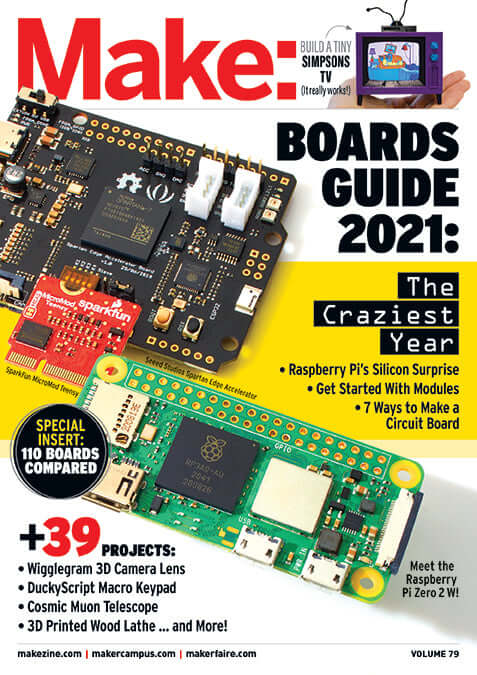 Make: Magazine, Volume 79 - Print - for just $14.99! 