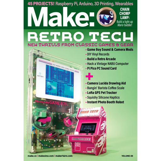Make: Magazine, Volume 89 - Print - for just $14.99! 