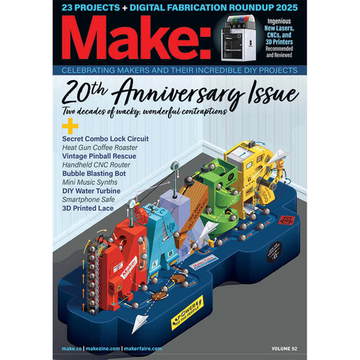 Make: Magazine, Volume 92 - Print - for just $14.99! 
