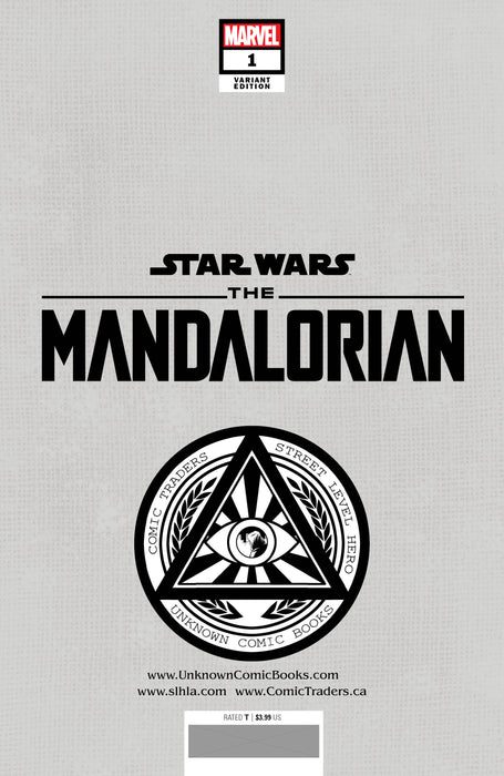 Star Wars: The Mandalorian #1 Unknown Comics Tyler Kirkham Exclusive Var (07/06/2022) - for just $10! 