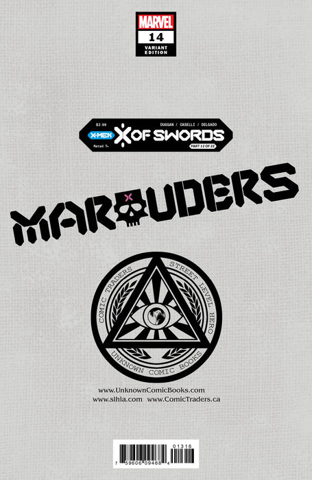 Marauders #14 Unknown Comics David Nakayama Exclusive Var Xos (11/04/2020) - for just $10! 